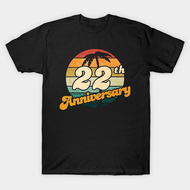 22th Anniversary T-Shirt by Jennifer